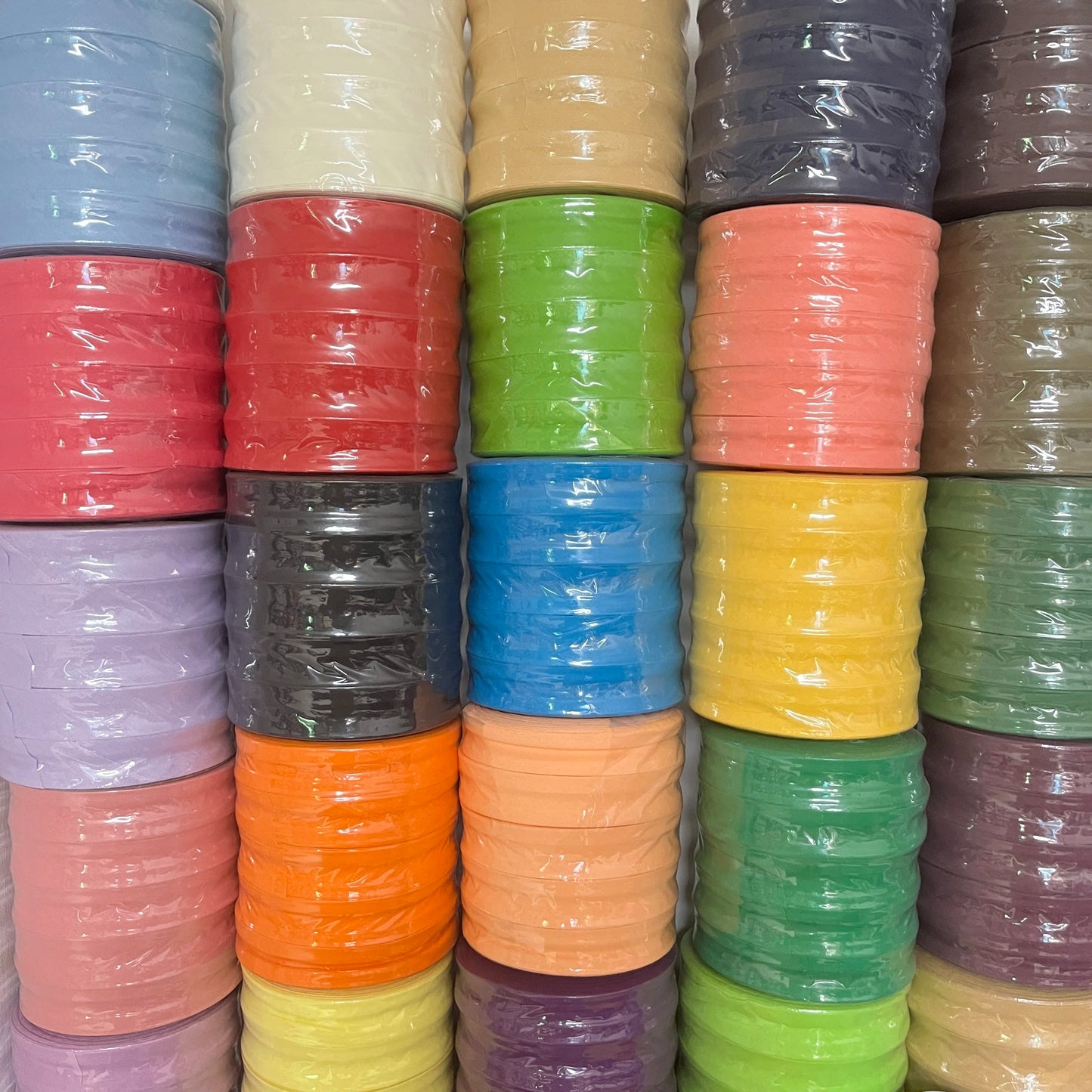 Nastro bias binding cotone 25 mm · rotolo 30 metri – rifiniture, bordi e accessori cucito fai-da-te