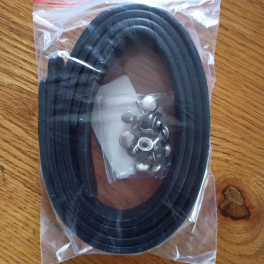 Set di manici in pelle PU fatti a mano per borse – 2 pezzi, 27,8 cm