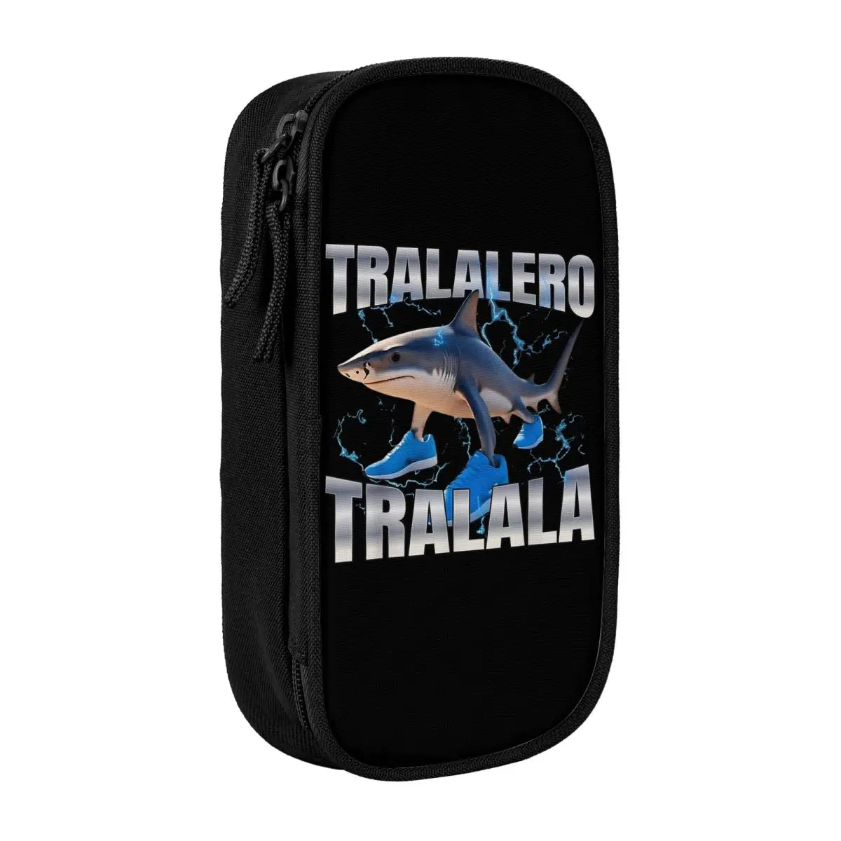 Astuccio Tralalero Tralala – Pencil Case Shark Meme Italian Brainrot, Divertente e Virale