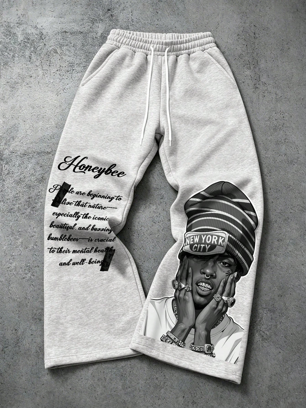 Pantaloni Streetwear Unisex con Stampa Graffiti 3D - immagine 9