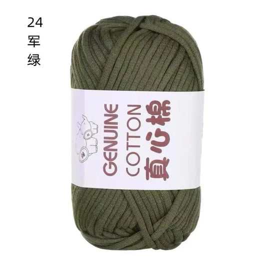 Filato Hollow per Uncinetto da 3–4,5 mm – Filo Rotondo per Borse, Cuscini, Amigurumi e Progetti di Alta Qualità