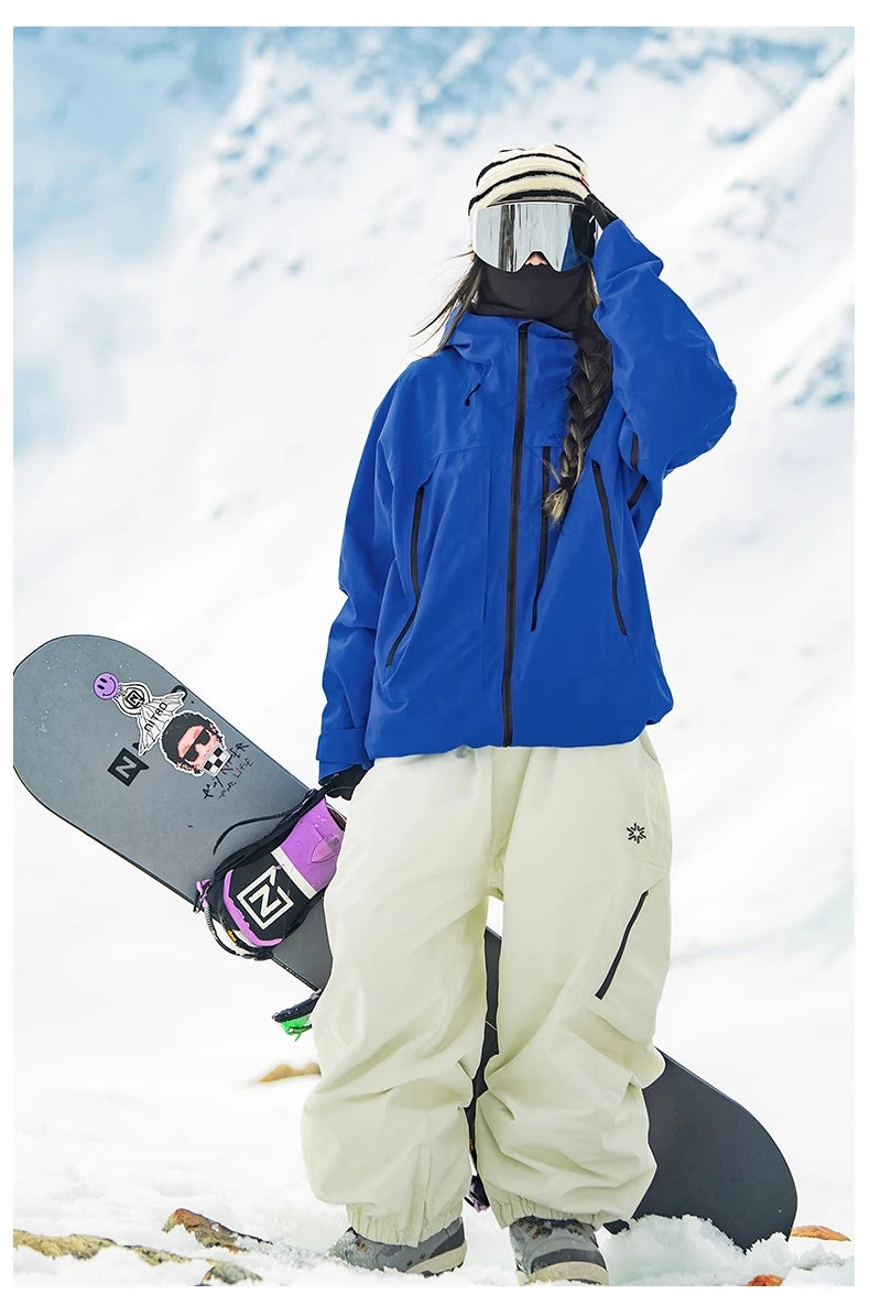 Completo da sci unisex con giacca e pantaloni