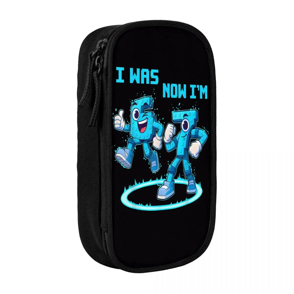 Meme 6 7 Six Seven Italian Steal A Brainrot 67 Pencil Case Canvas Pencil Box Child Vintage College School Pencil Cases Supplies
