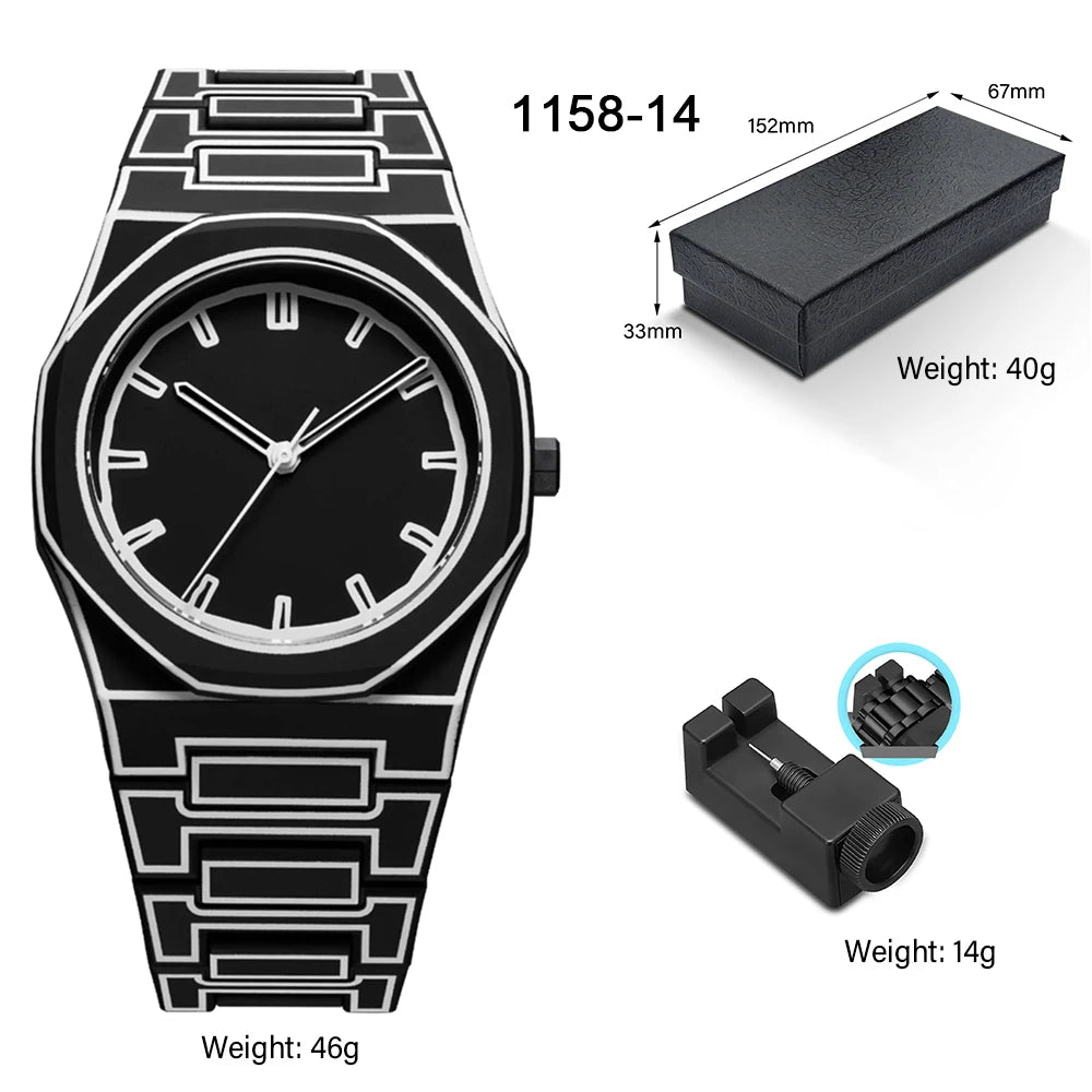 Orologio Uomo Business Numeri Arabi Ultra Sottile Quarzo 3ATM Impermeabile