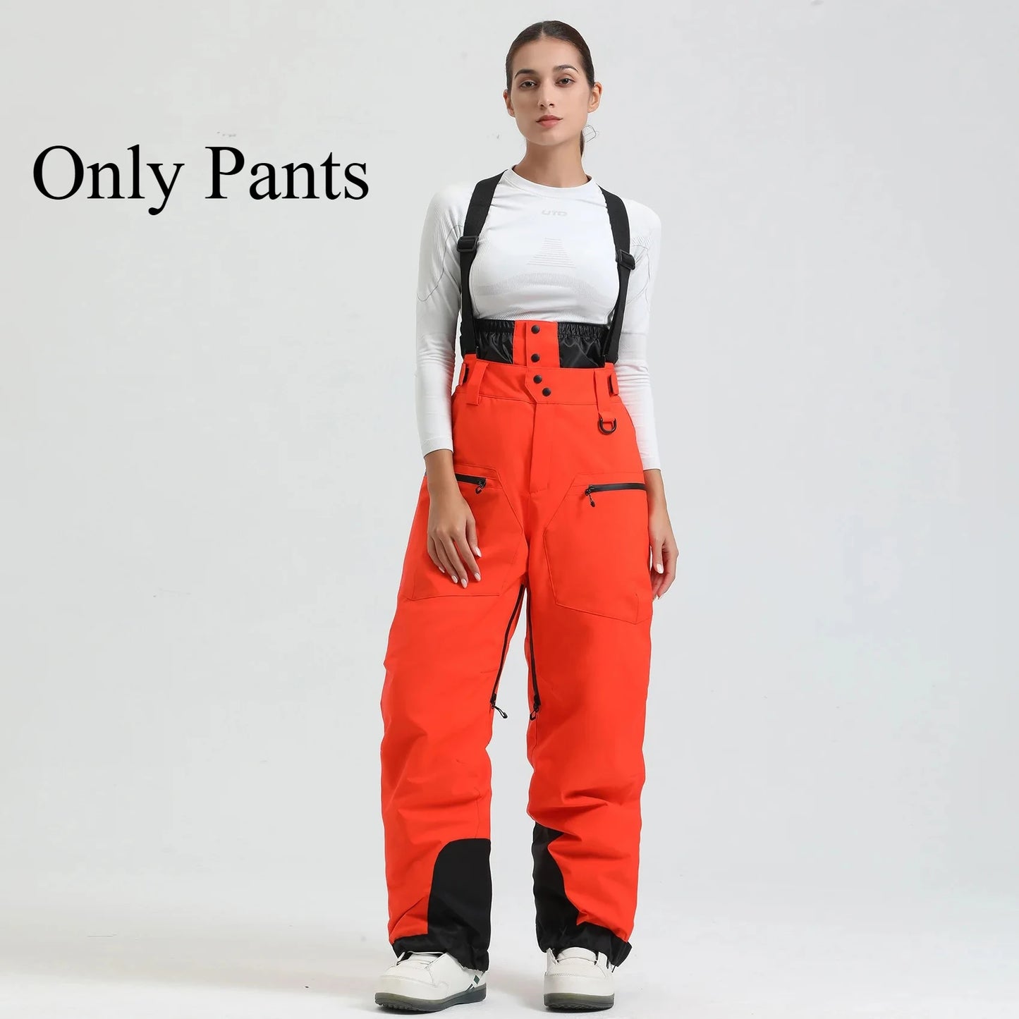 Pantaloni da neve donna 2025 impermeabili e antivento – snow pants termici tecnici per sci, snowboard e attività all’aperto