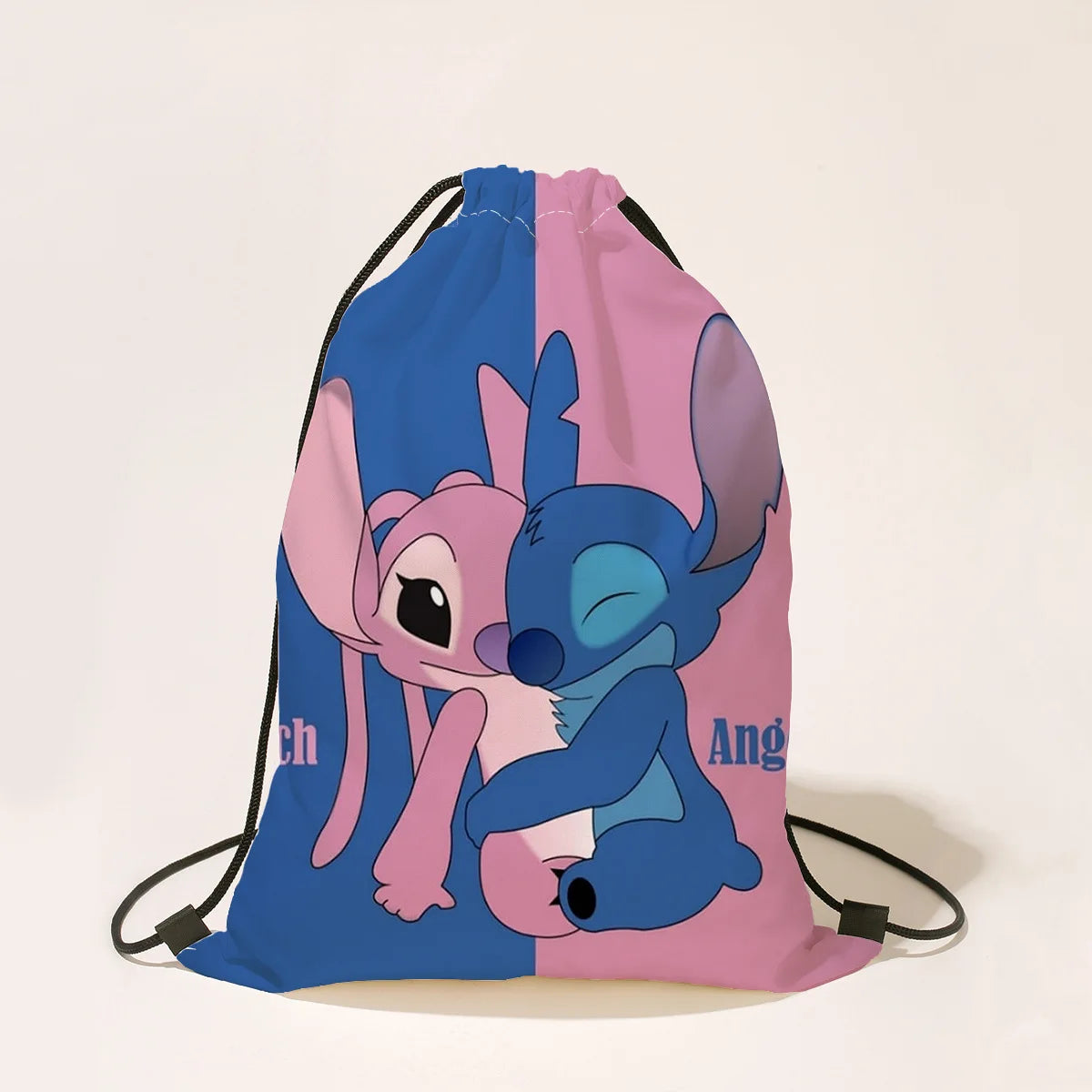 Sacca con coulisse Disney Stitch – zainetto impermeabile leggero per sport, scuola, viaggi e bomboniere