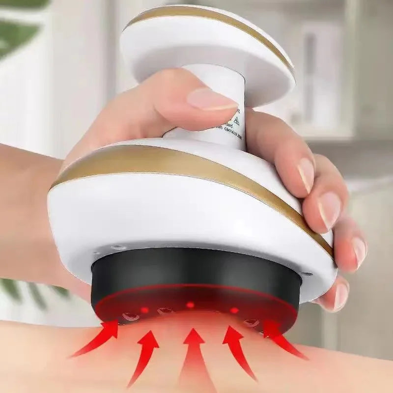 Massaggiatore Elettrico Anticellulite con Coppettazione – Guasha Riscaldante Corpo