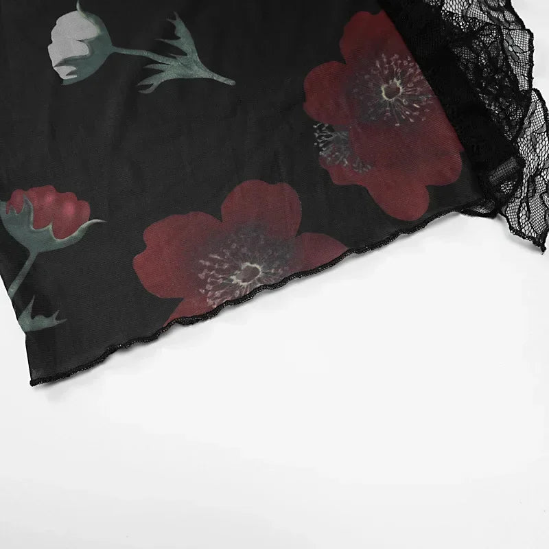 Abito con Fiore in Pizzo – Sexy, Elegante e Super Trendy