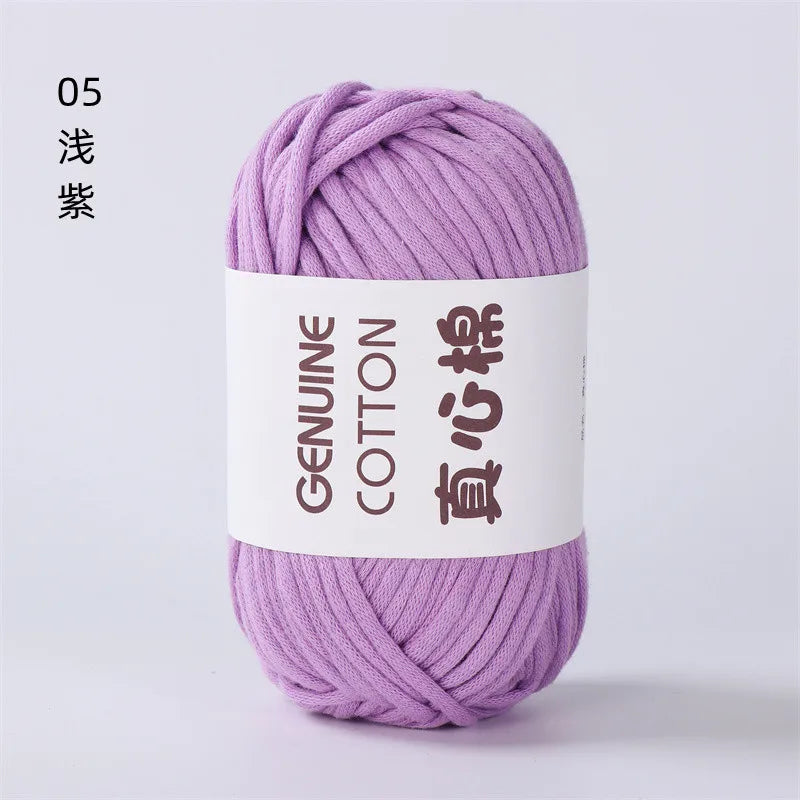 Filato Hollow per Uncinetto da 3–4,5 mm – Filo Rotondo per Borse, Cuscini, Amigurumi e Progetti di Alta Qualità