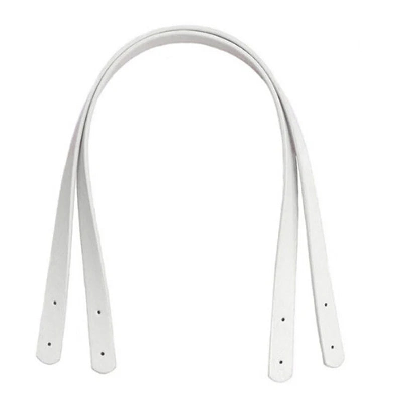 Set di manici in pelle PU fatti a mano per borse – 2 pezzi, 27,8 cm