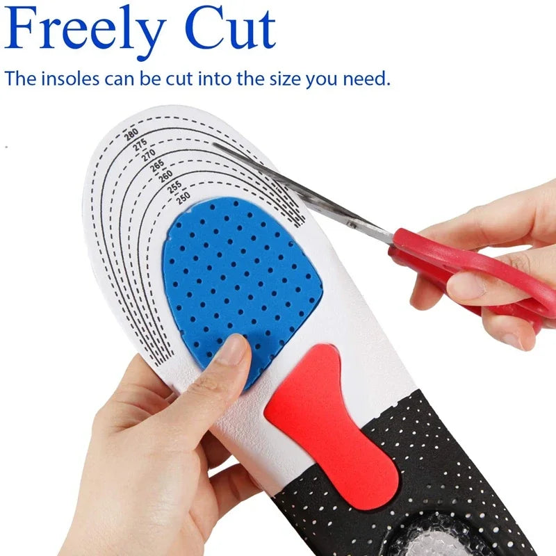 Solette Ortopediche Memory Foam con Supporto Arco – Plantari Gel Comfort Sport