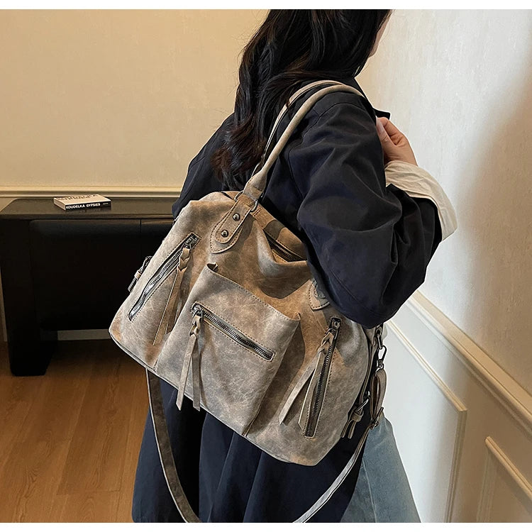 Borsa tote donna 2025 in PU leather – capiente, elegante e moderna, perfetta per commuting e stile casual-luxury