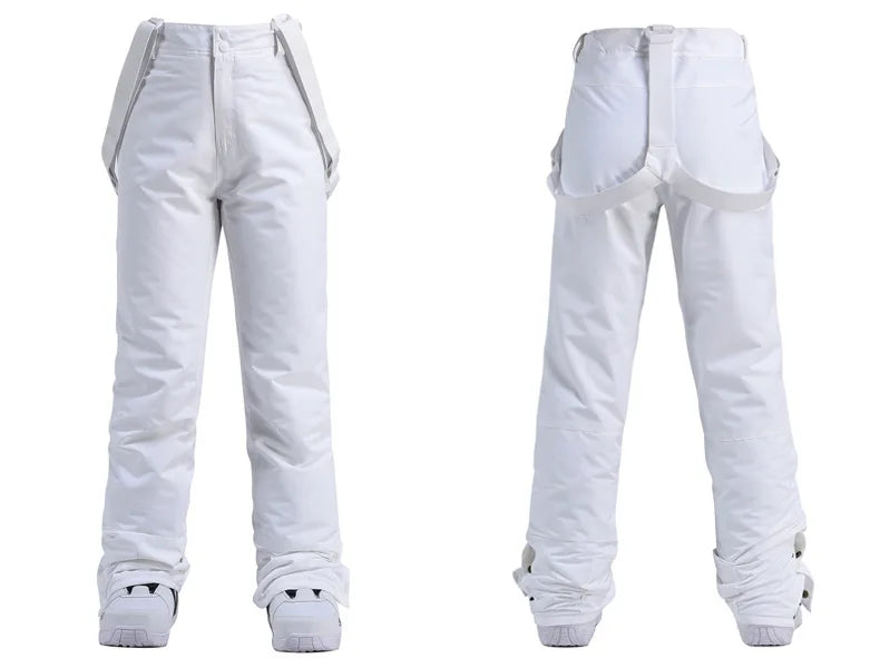 Tuta da sci donna impermeabile e antivento 2-pezzi – giacca + pantaloni snowboard invernale 2025, windproof & waterproof