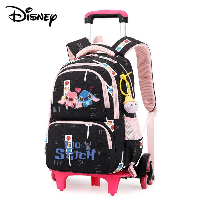 Zaino trolley Stitch 2-in-1 Disney 2025 – grande capacità, torretta, impermeabile e per laptop