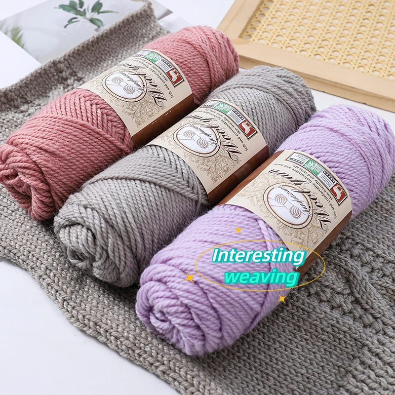 Set 5 gomitoli filato spesso alpaca 500 g – yarn grosso per maglioni, cappotti e crafting inverno