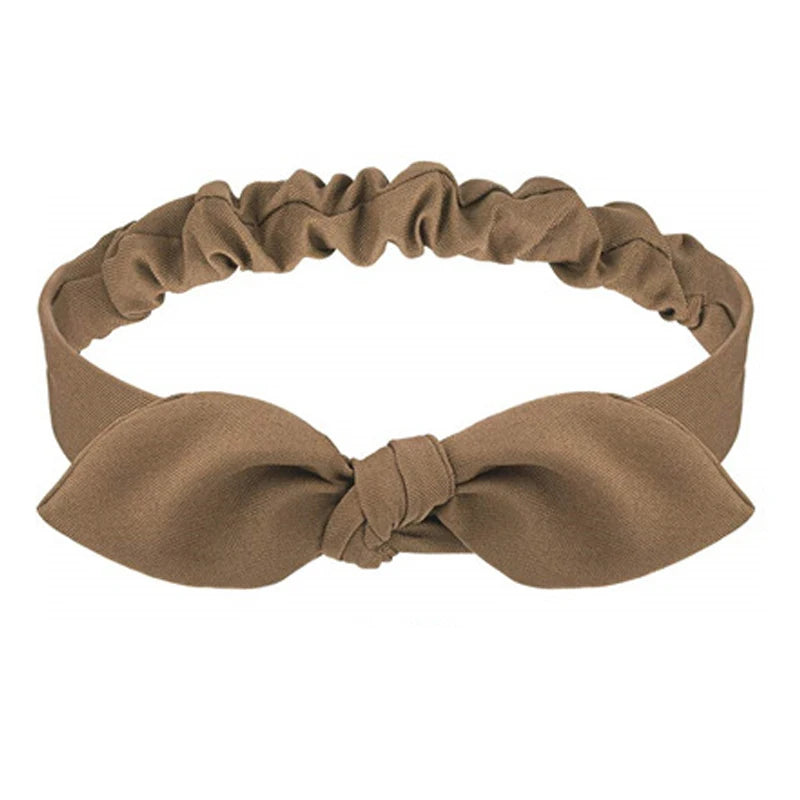 Fascia Capelli Boho Donna – Turbante Elastico con Nodo