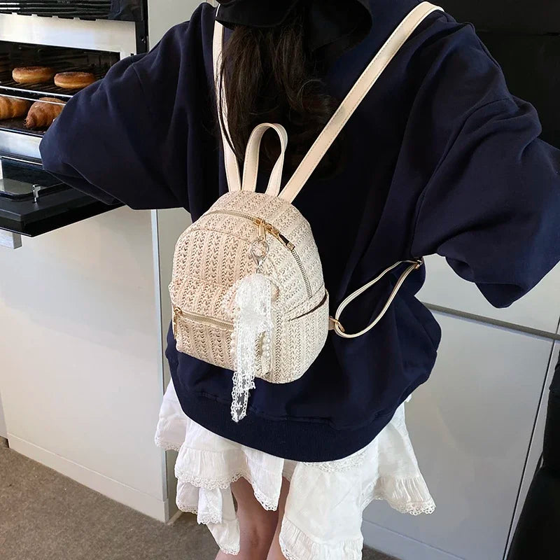 Zaino Mini Donna in Paglia 2025 – Casual Estivo e Versatile