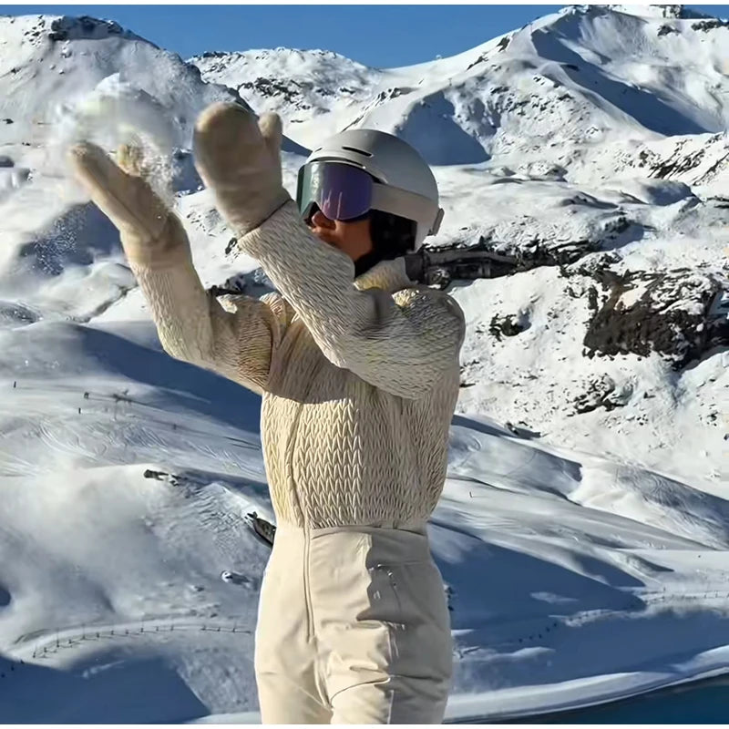 Tuta invernale trapuntata donna e varianti interne A/B