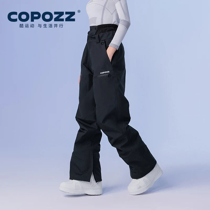 Pantaloni da sci unisex 3L impermeabili e antivento 2025 – snow-pants tecnico da snowboard e montagna