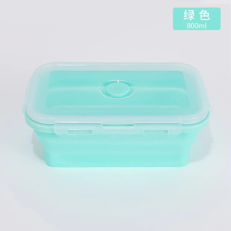 Contenitori Alimentari Pieghevoli 4 Pezzi – Set Salvaspazio in Silicone
