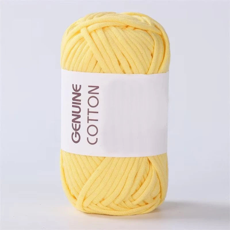 Filato Hollow per Uncinetto da 3–4,5 mm – Filo Rotondo per Borse, Cuscini, Amigurumi e Progetti di Alta Qualità