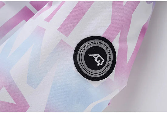 Tuta da sci donna impermeabile e antivento 2-pezzi – giacca + pantaloni snowboard invernale 2025, windproof & waterproof