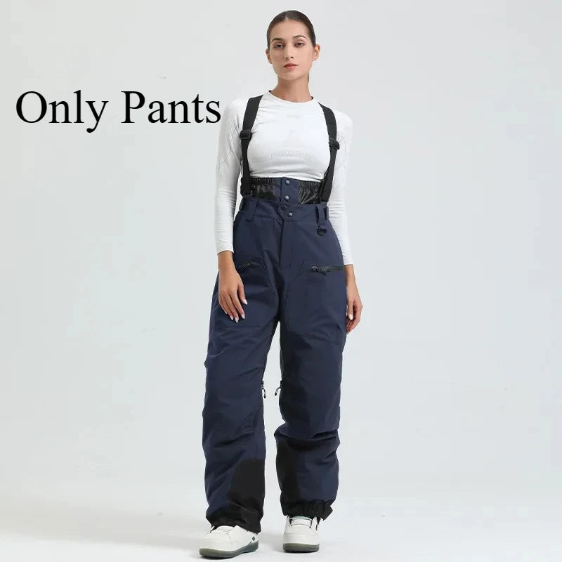 Pantaloni da neve donna 2025 impermeabili e antivento – snow pants termici tecnici per sci, snowboard e attività all’aperto