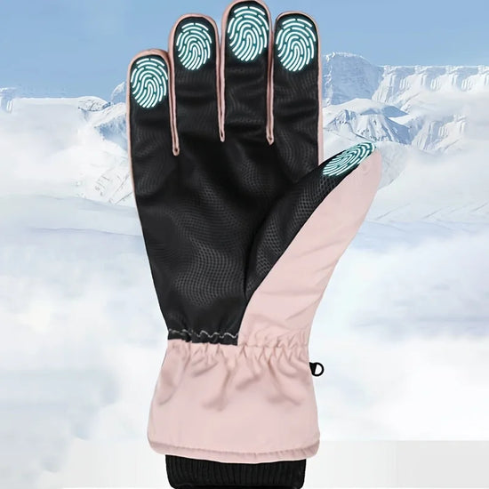 Guanti da sci invernali unisex – impermeabili, antivento, touchscreen e caldi per sport all'aperto