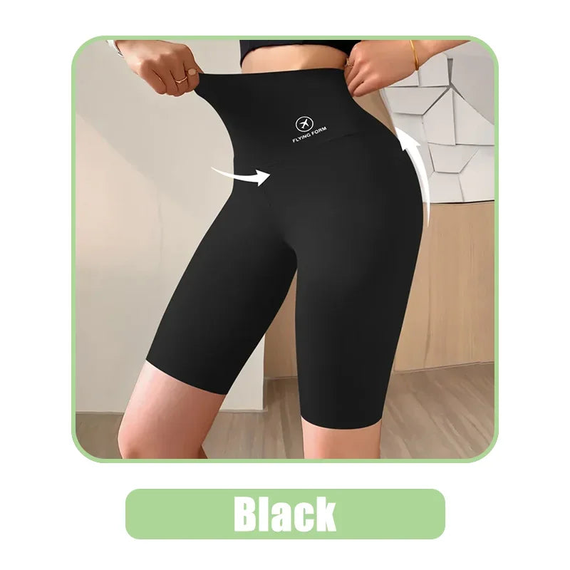 Shorts donna push-up vita alta 2025 – cycling fitness leggings per palestra e yoga