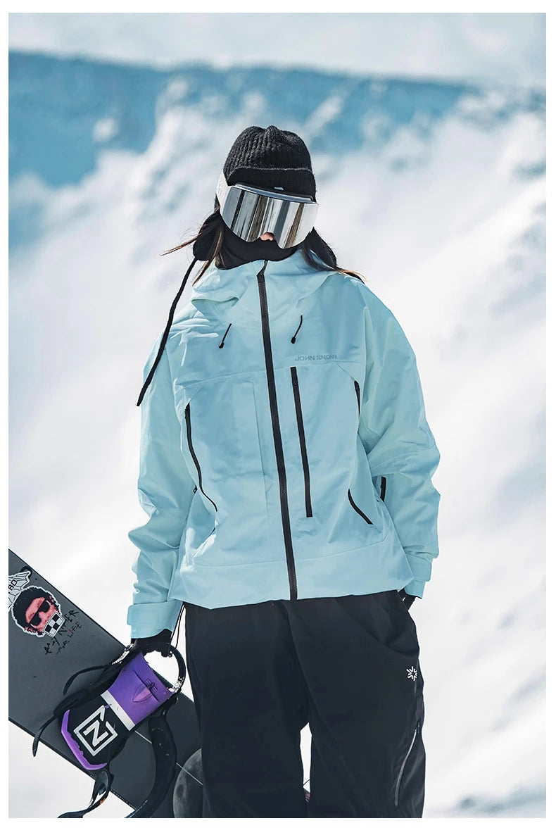 Completo da sci unisex con giacca e pantaloni
