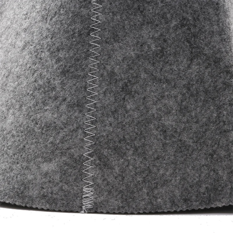 Cappello Sauna Sauna Hat in Feltro Anti-Calore Stile Russo | Protezione Testa