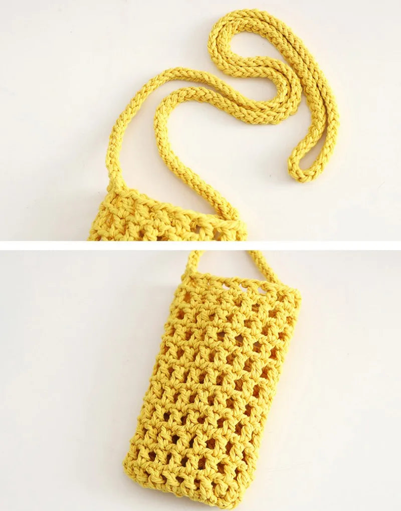 Mini Tracolla per Telefono e Colorata Phone pocket