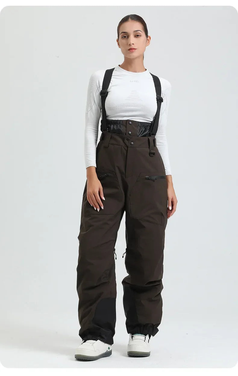 Pantaloni da neve donna 2025 impermeabili e antivento – snow pants termici tecnici per sci, snowboard e attività all’aperto
