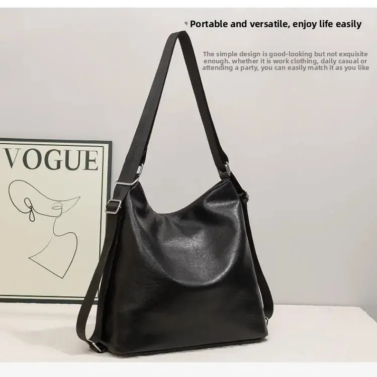 Borsa donna grande capacità 3-in-1 stile sirena (mermaid) – crossbody, tracolla e spalla, perfetta per lavoro, viaggio e uso quotidiano 2025