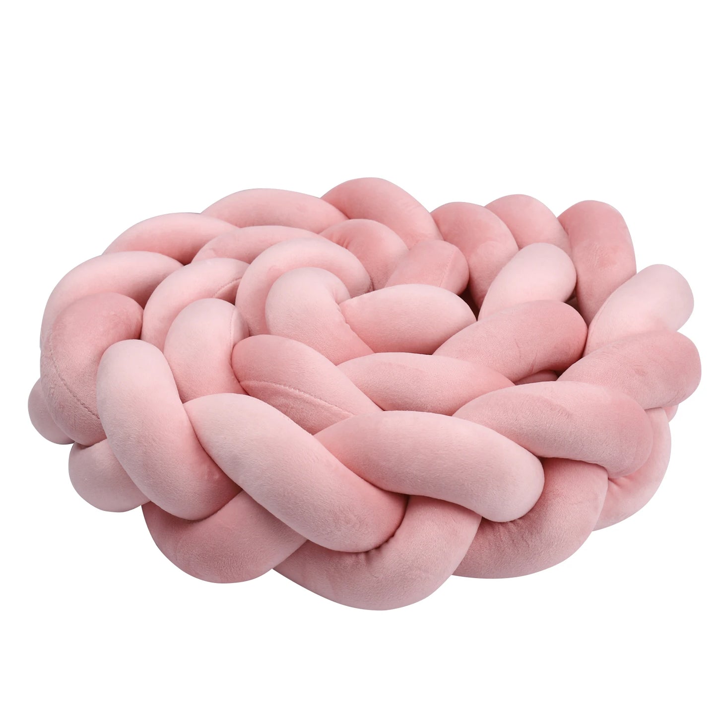 Paracolpi Culla Intrecciato 1-4 m – Protezioni Letto Neonato Treccia Marshmallow