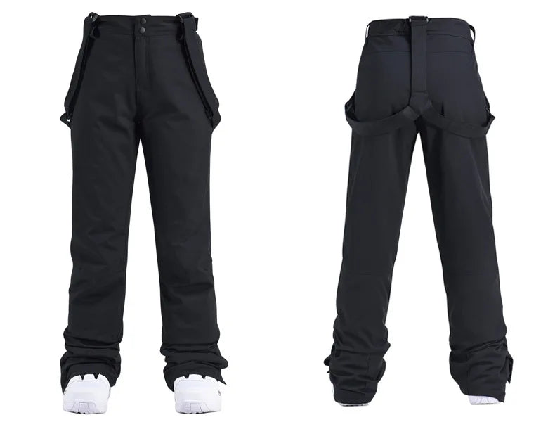 Tuta da sci donna impermeabile e antivento 2-pezzi – giacca + pantaloni snowboard invernale 2025, windproof & waterproof
