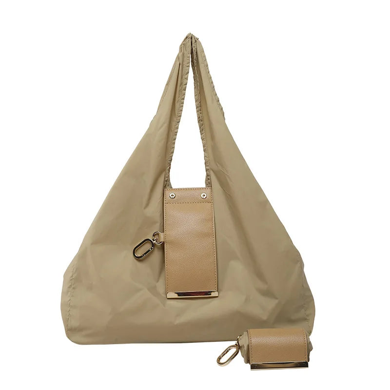Borsa Pieghevole Portachiavi – Shopper Riutilizzabile per Spesa e Viaggio