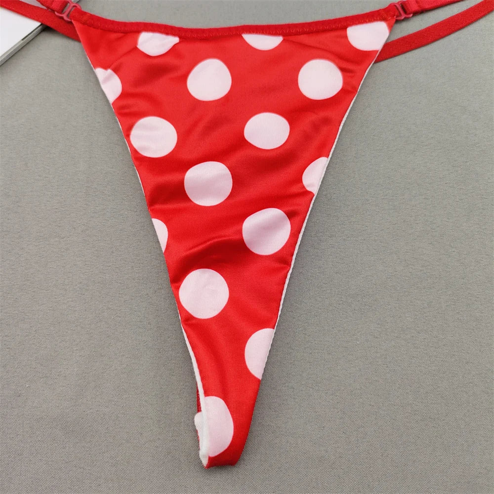 Perizoma sexy a due strati in cotone con schiena a T, da donna, a vita bassa, con stampa zebra/serpente/leopardo, senza cuciture