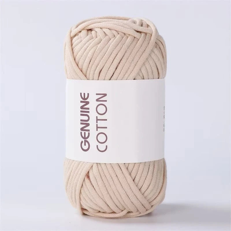 Filato Hollow per Uncinetto da 3–4,5 mm – Filo Rotondo per Borse, Cuscini, Amigurumi e Progetti di Alta Qualità