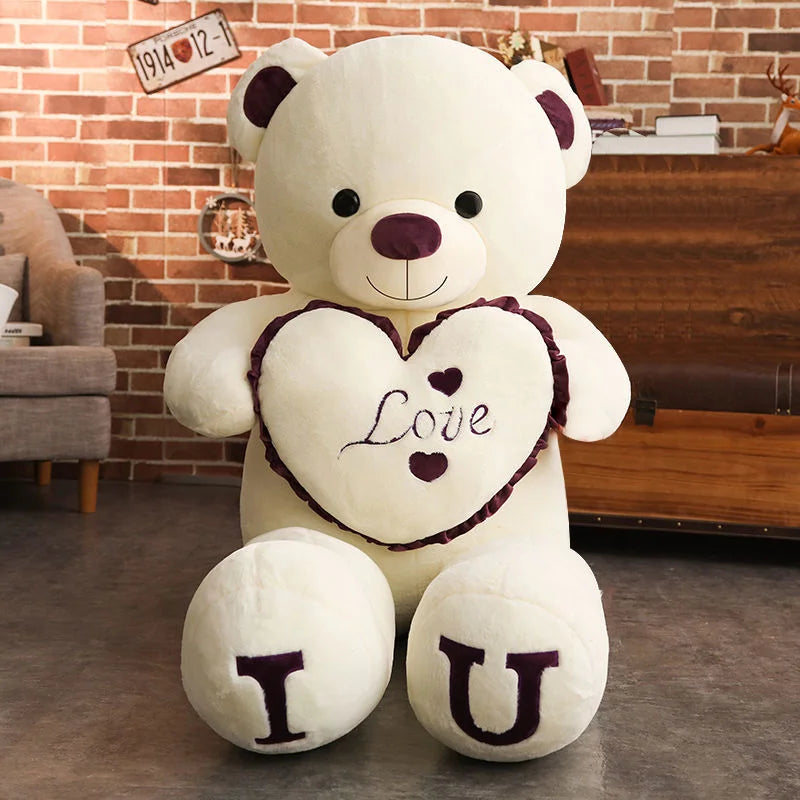 Orso Gigante Peluche 100 cm “I Love You” – Regalo Romantico per San Valentino e Anniversari
