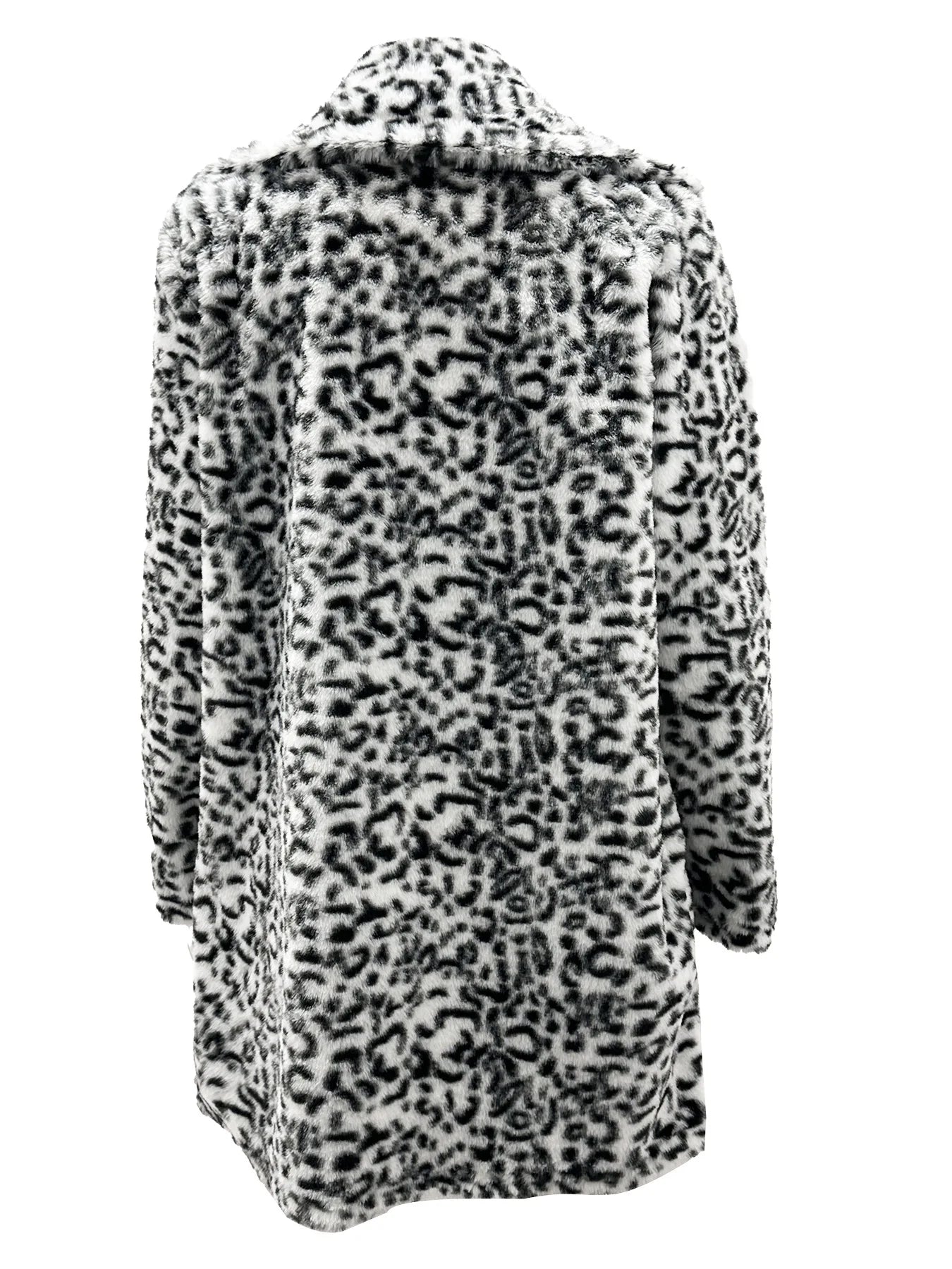 Cappotto donna oversize leopardo – abbigliamento autunno/inverno 2025, stampa leopardata, vestibilità ampia, top casual