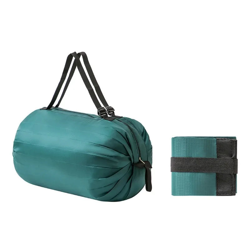 Shopper pieghevole grande capacità in nylon camouflage – Borsa da viaggio riutilizzabile leggera