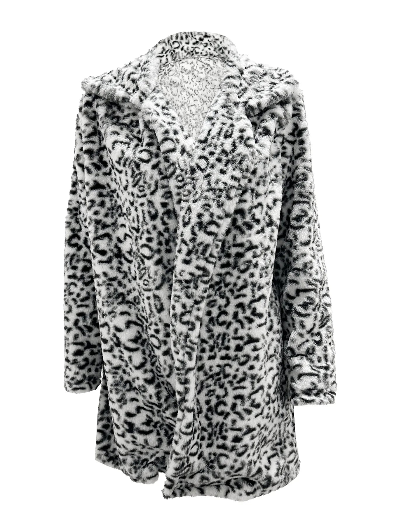 Cappotto donna oversize leopardo – abbigliamento autunno/inverno 2025, stampa leopardata, vestibilità ampia, top casual