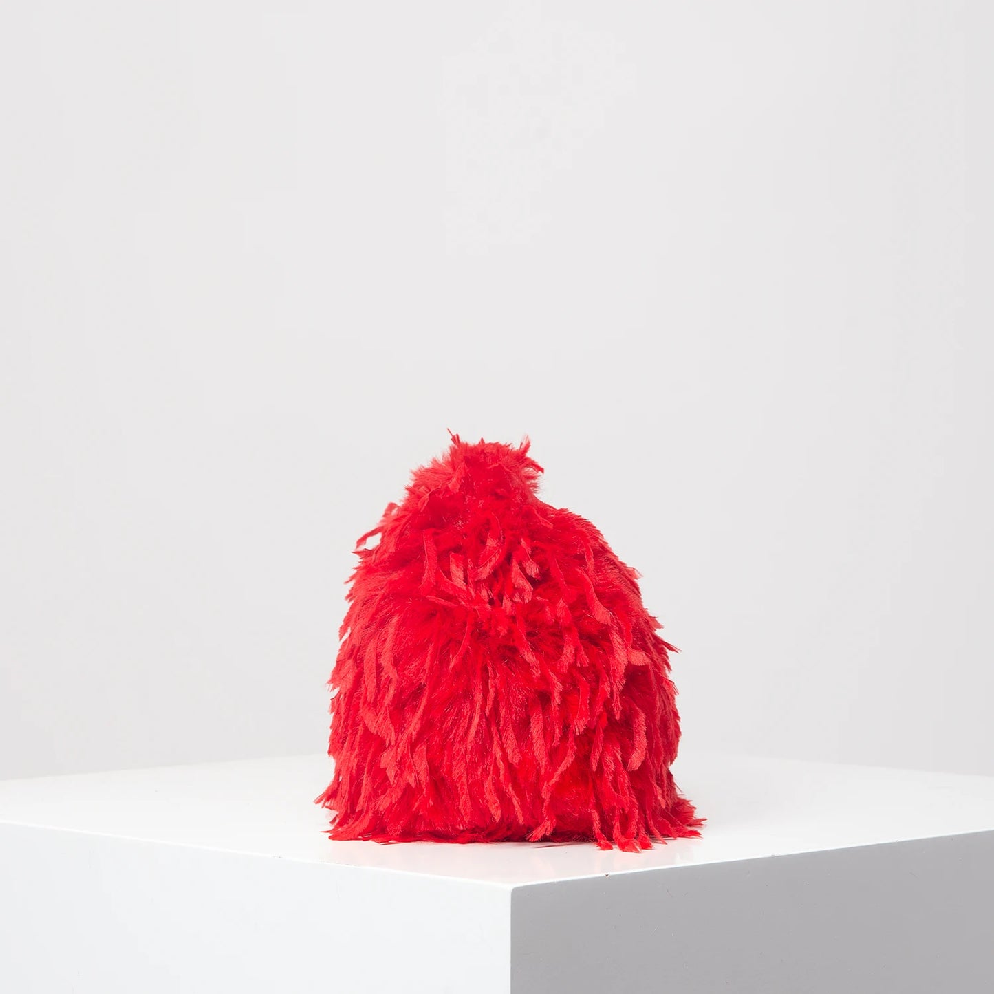 Clutch Y2K “Dopamine Style” in peluche candy-color – borsa da sera / clip bag fashion