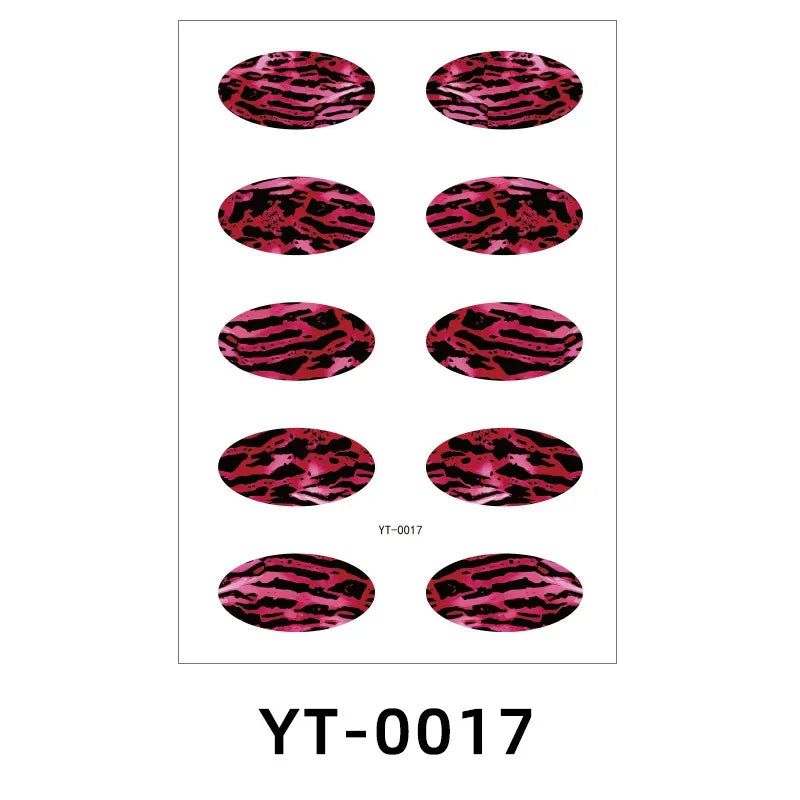 Adesivi Ombretto Occhi Waterproof – Stickers Trucco Party
