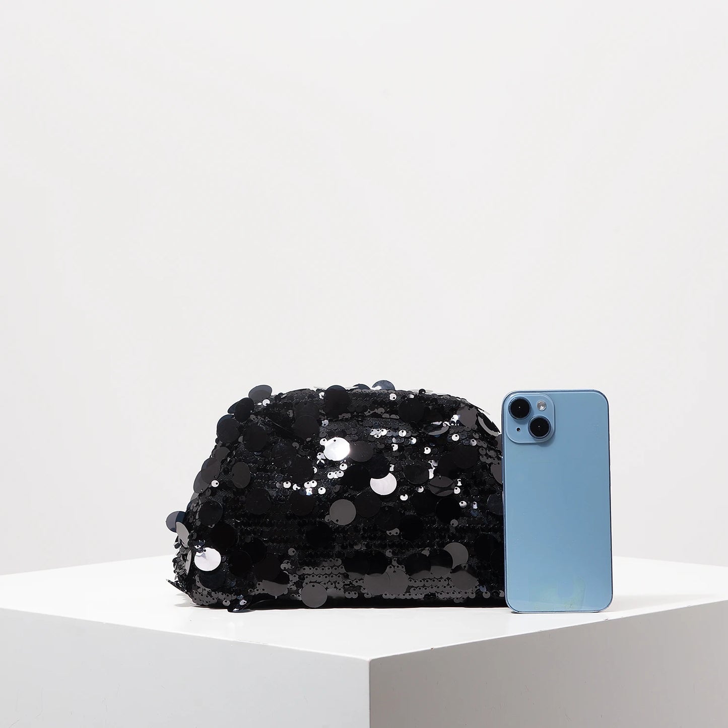 Clutch donna con paillettes brillanti – borsa elegante per matrimonio, festa, prom & cerimonie