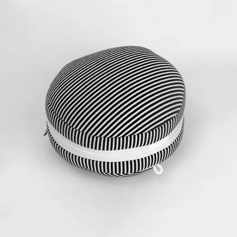 Cuscino da Viaggio 2-in-1 con Mascherina per Occhi – Supporto per Collo e Riposo comodo