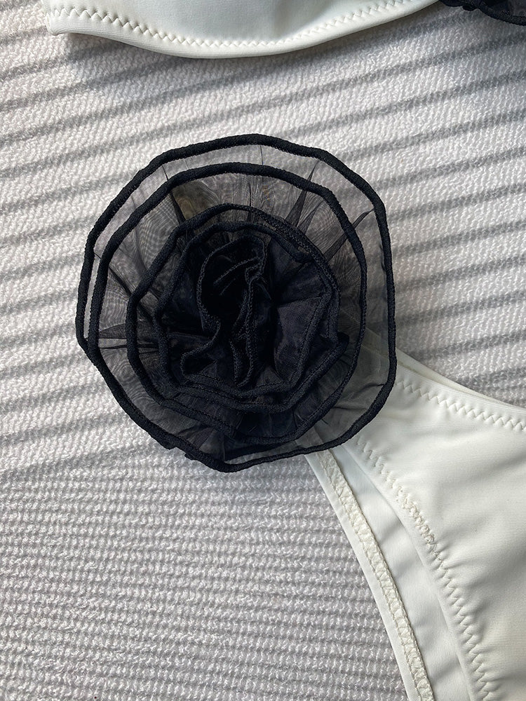 Bikini brasiliano 3D con fascia bandeau – Donna Sexy e Chic