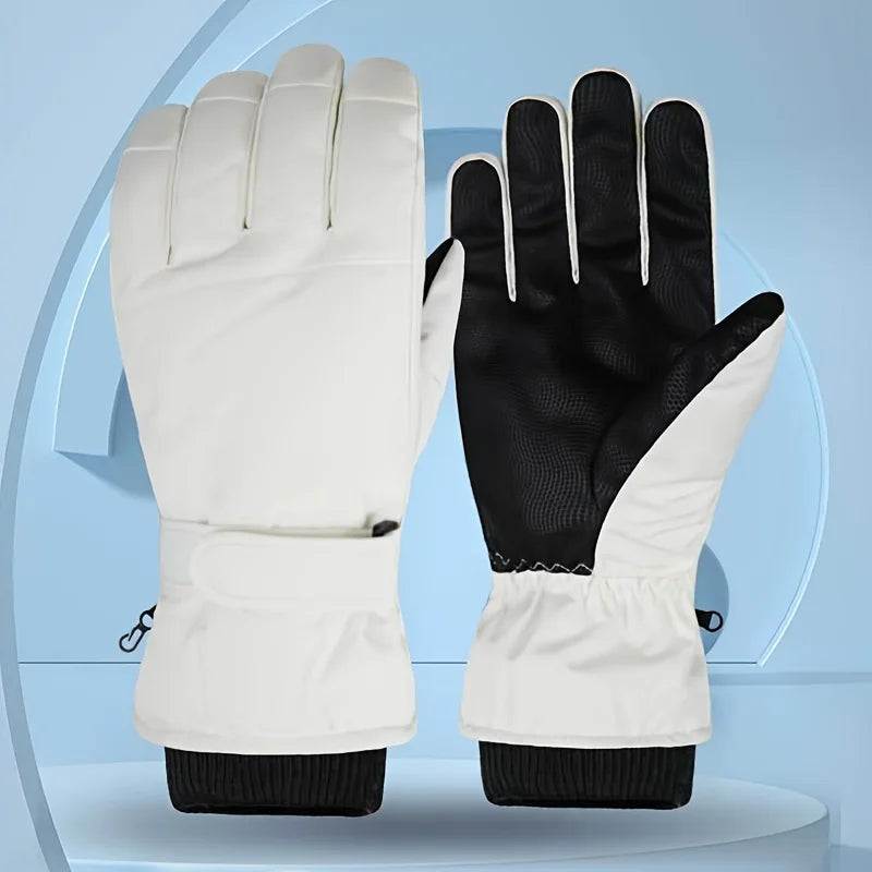 Guanti da sci invernali unisex – impermeabili, antivento, touchscreen e caldi per sport all'aperto