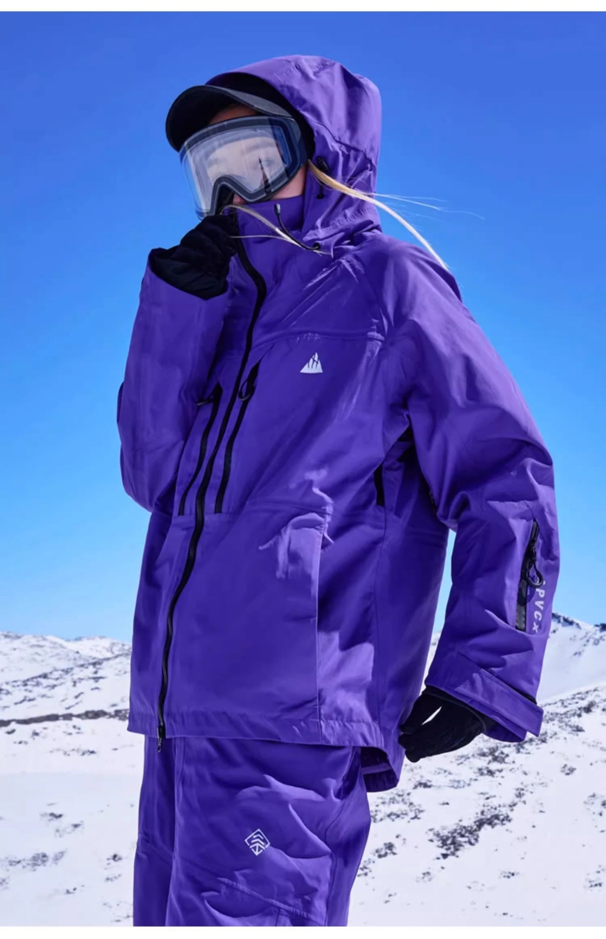 Completo sci e snowboard unisex con giacca e pantaloni